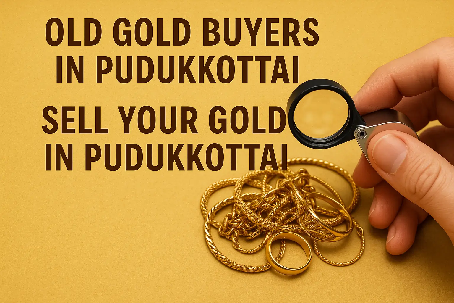 Old Gold Buyers in Pudukkottai – Sell Your Gold in Pudukkottai