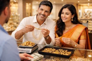 How is gold value calculated when selling old gold?