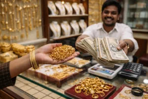 What gold purity is accepted by buyers in Madurai?